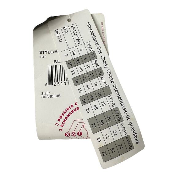 Christina Swimwear Tropical Black & Green Tankini Top Bust Enhancer Sz 8 New - Picture 6 of 8